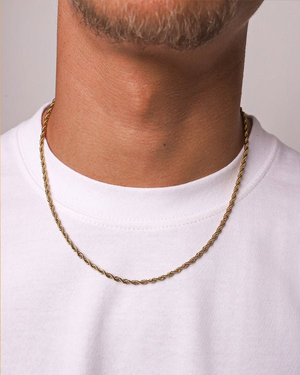 CLEAN ROPE. - 3MM 18K GOLD | Drippy Amsterdam