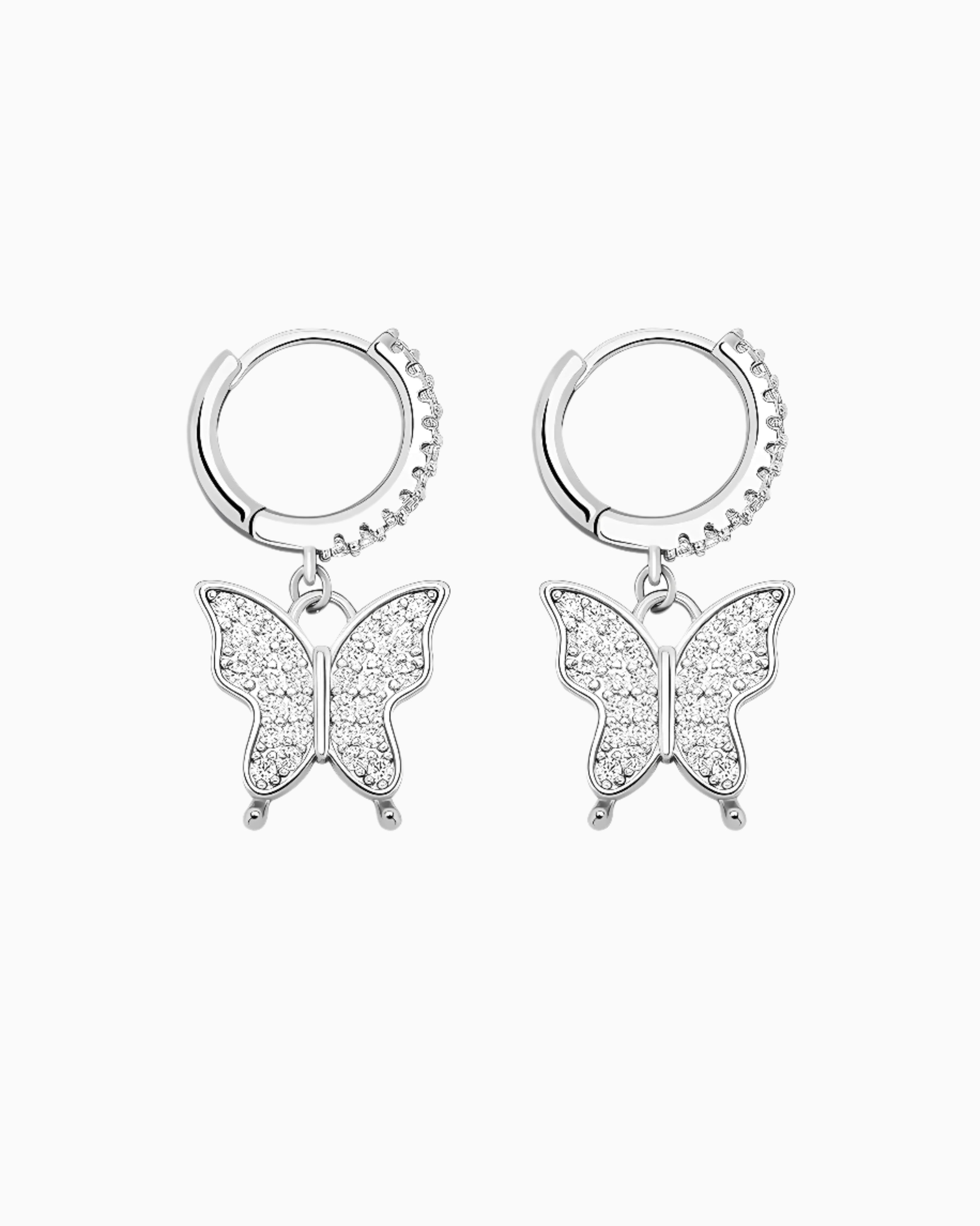 BUTTERFLIES EARRINGS.