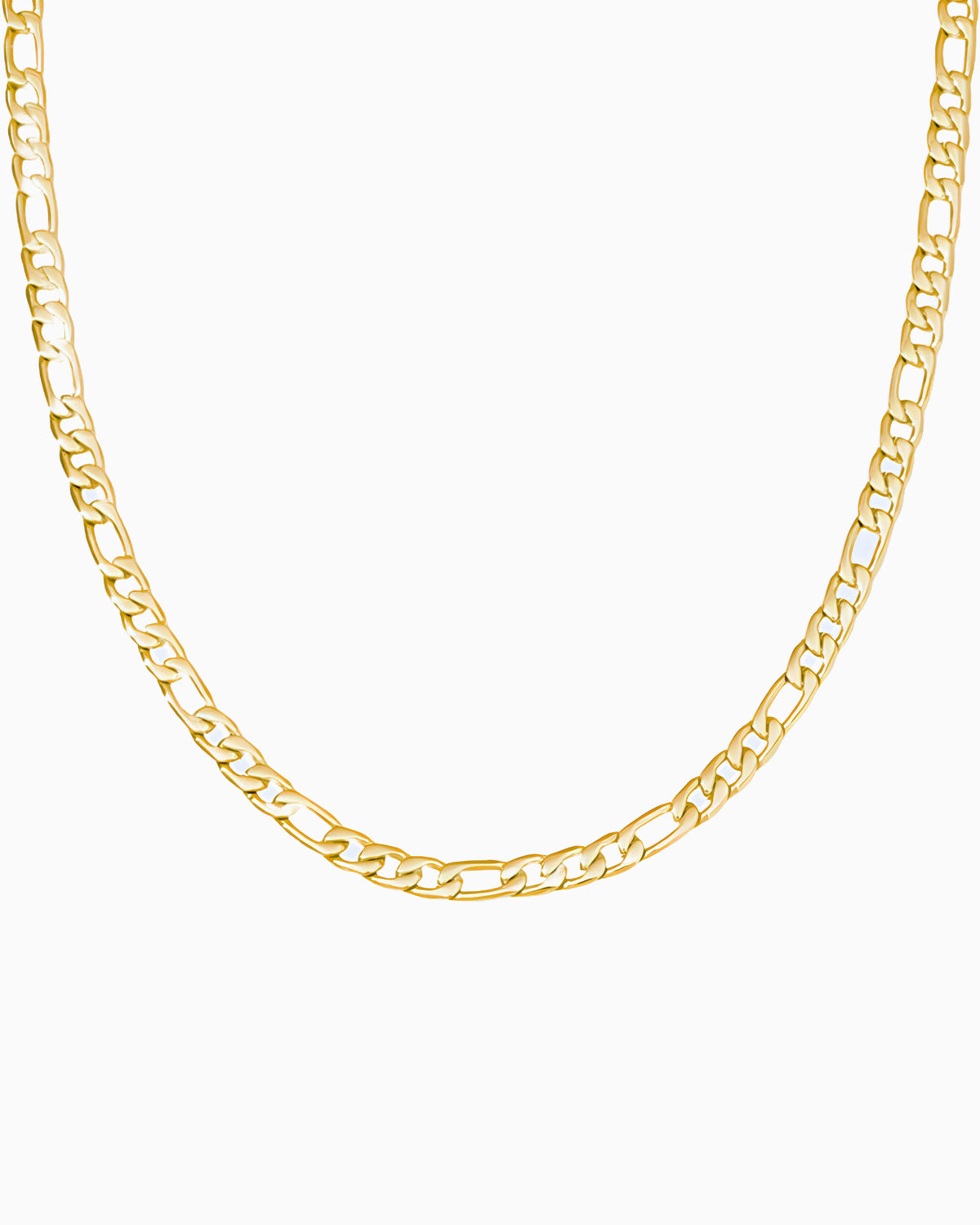 CLEAN FIGARO CHAIN. - 5MM 18K GOLD | Drippy Amsterdam