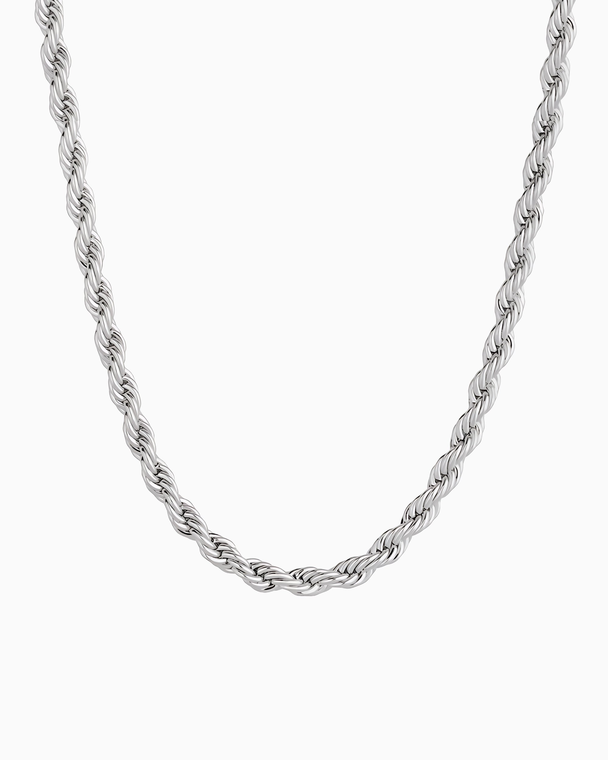 CLEAN ROPE CHAIN 925. - 3MM